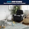 Flash Furniture Kids Recliner, 25" to 39" x 28", Upholstery Color: Black BT-7950-KID-BK-LEA-GG - alternate 10